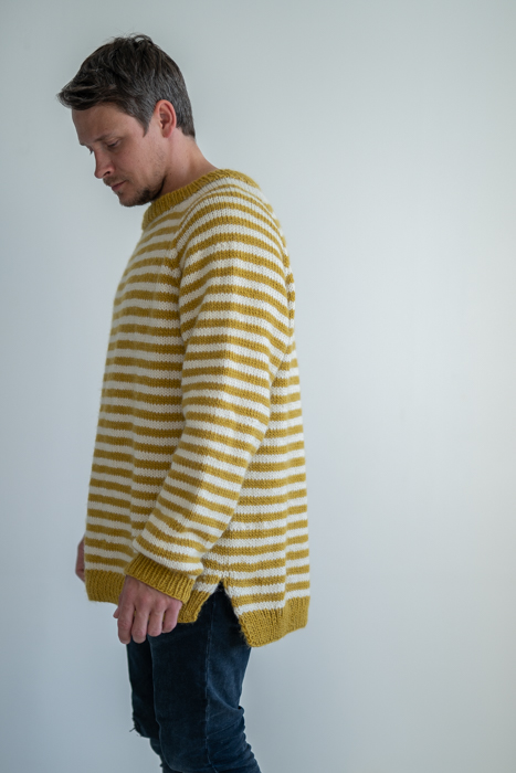 Men's sweater Ragan pattern