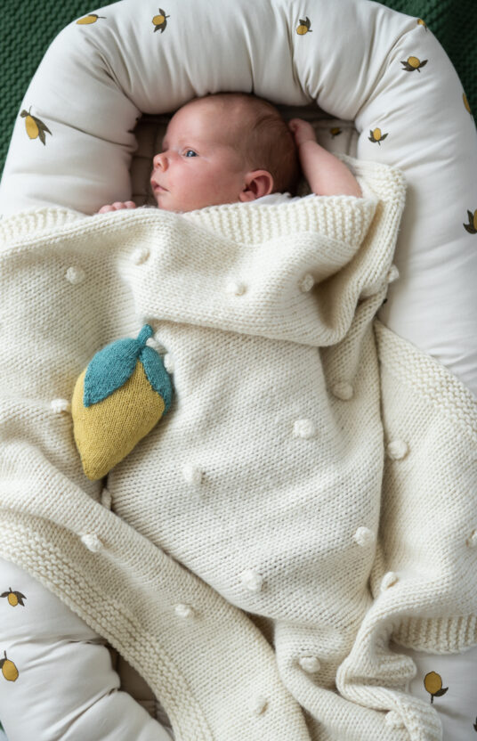 Baby blanket knitting pattern