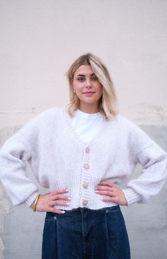 Women's cardigan inspiration knitting pattern for ladies merino cardigan