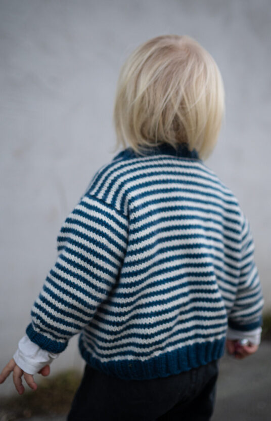 Everyday sweater knitting pattern for kids
