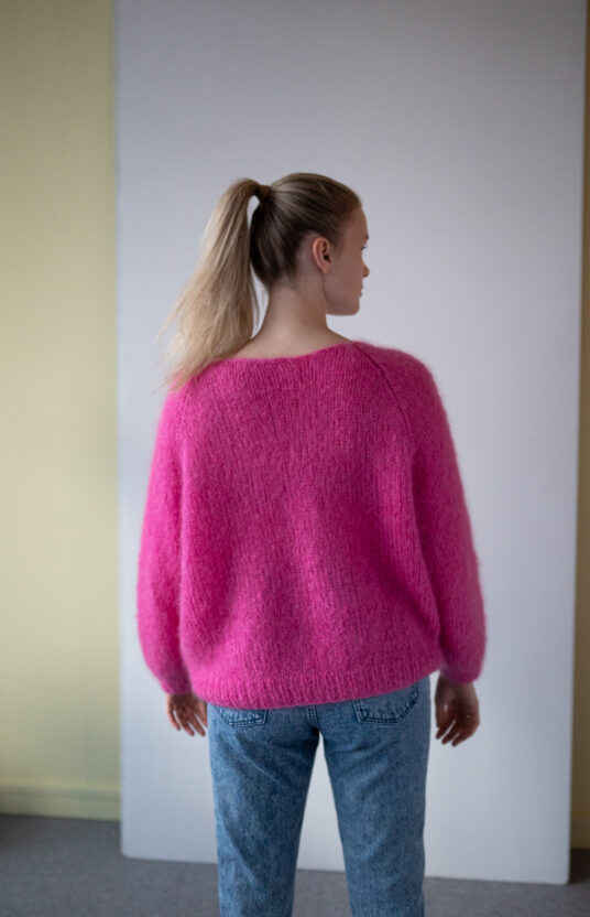 Mohair sweater knitting pattern