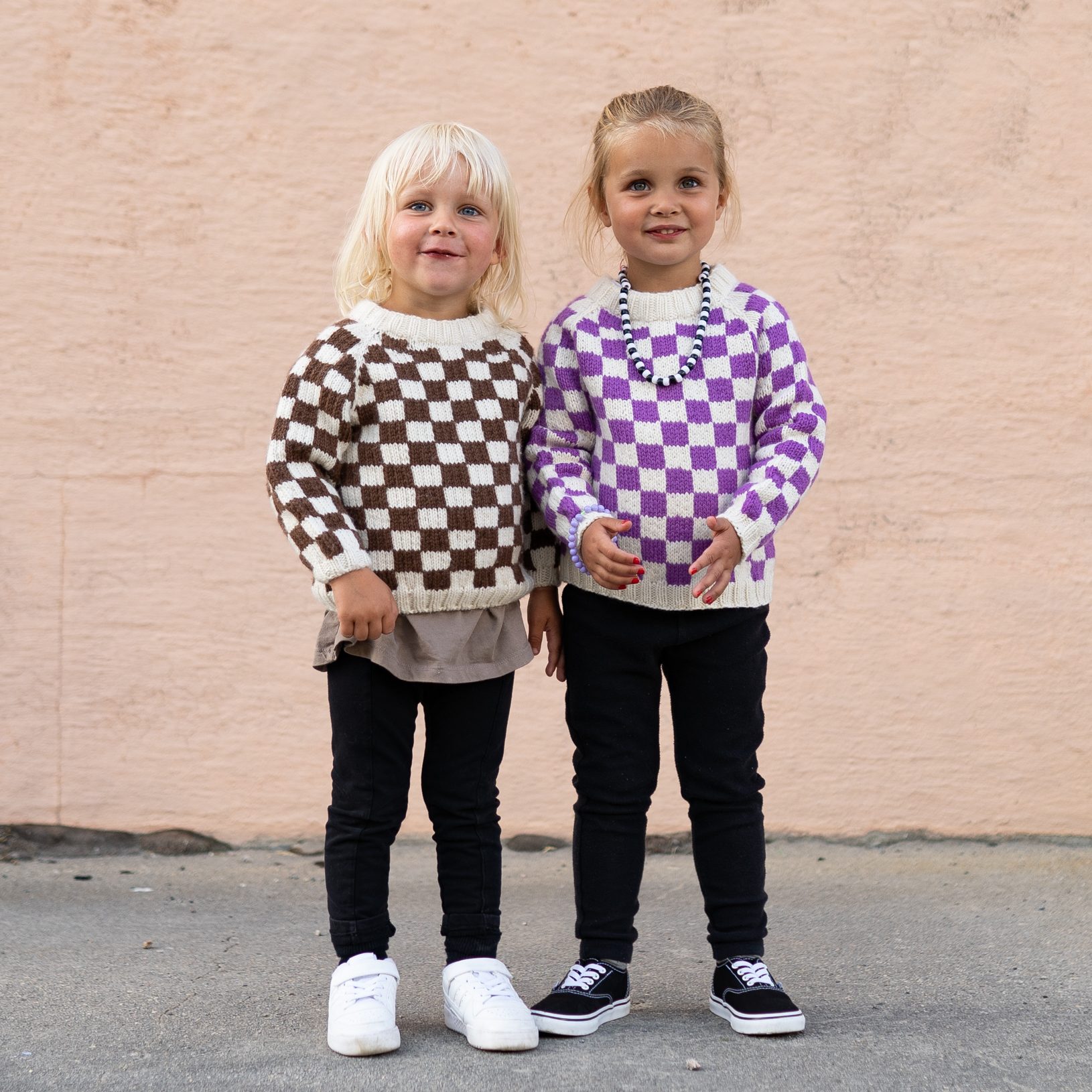 184307-Chess-sweater-kit-2 - HipKnitShop Knit for girls, knit for boys, sweater in merino wool