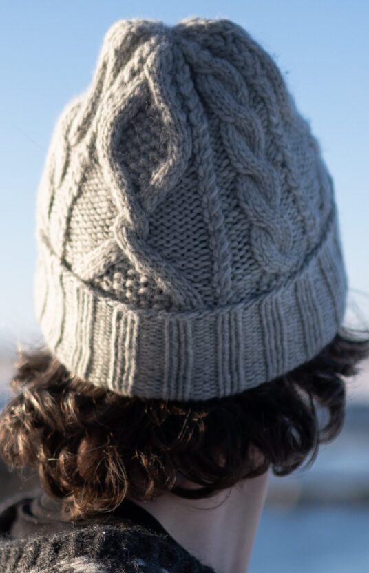 Men's hat knitting pattern