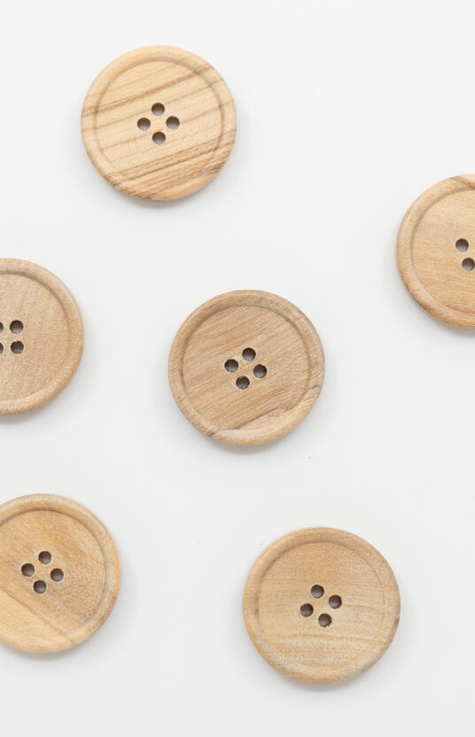 Trek button natural 4 holes