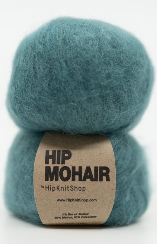 thin mohair green