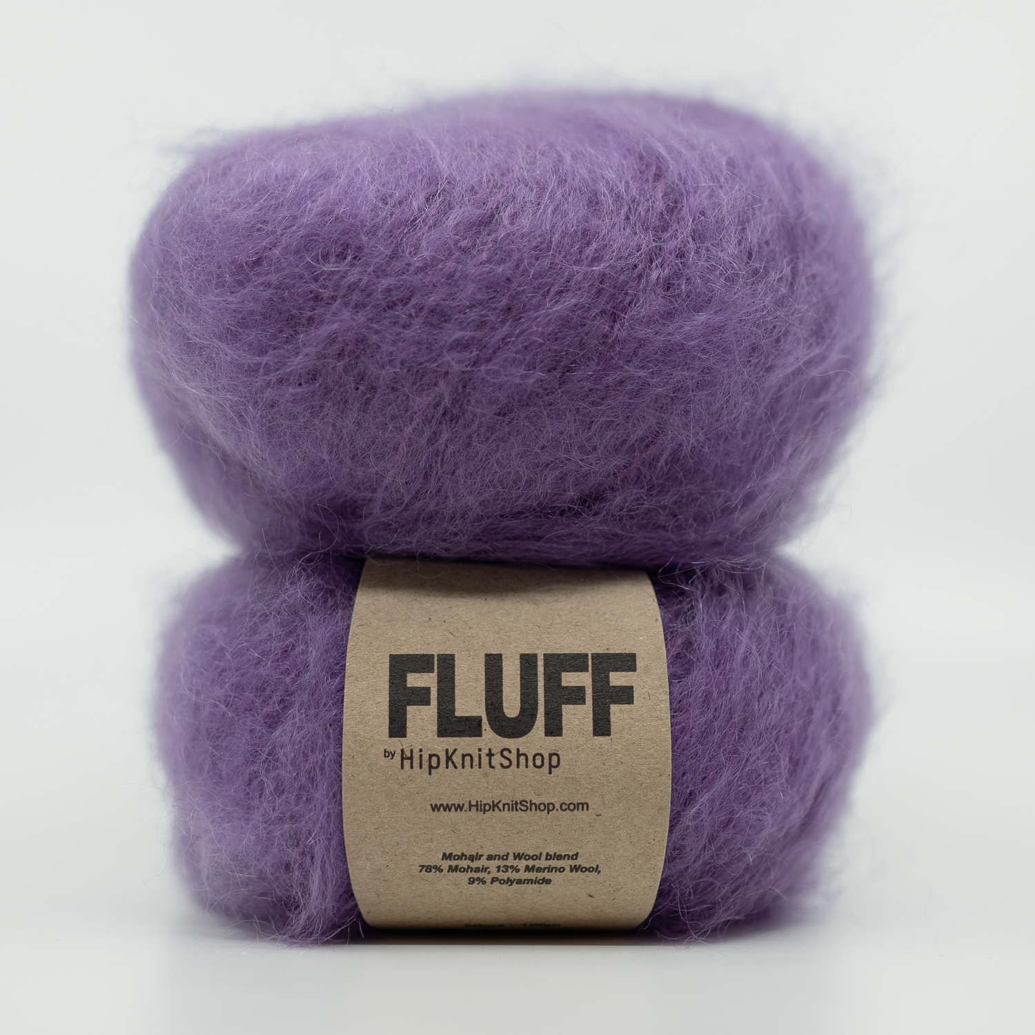 130066-Grape Smoothie - HipKnitShop FLUFF mohair yarn