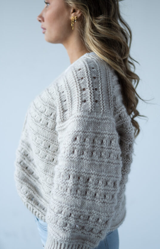 Knitting pattern women's jacket
