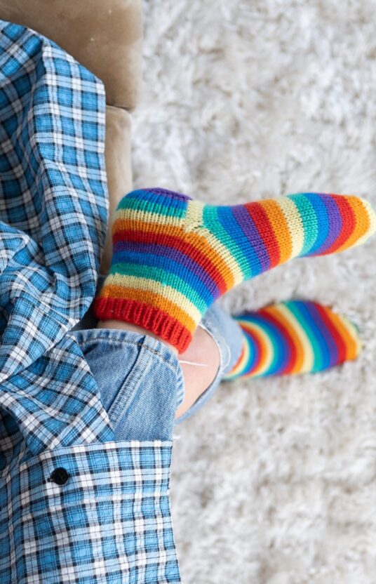 wool socks merino pattern