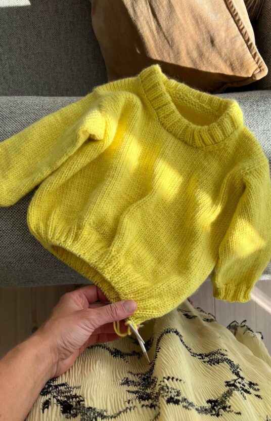 Simple sweater pattern for kids