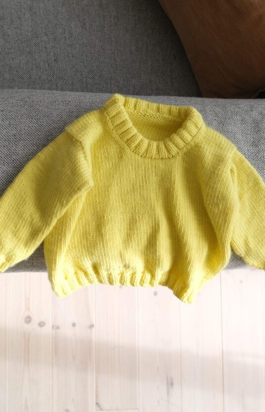 Simple sweater pattern for kids