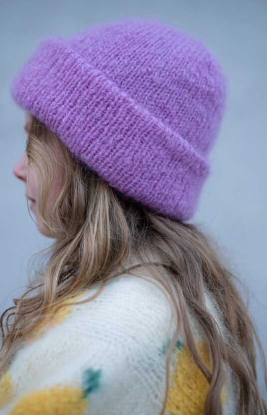Easy hat knitting pattern for kids