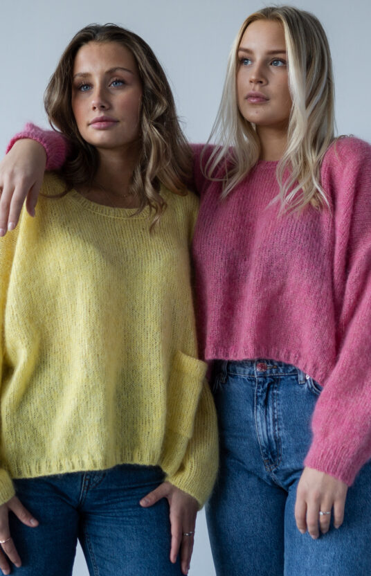 Hip mohair knitting pattern