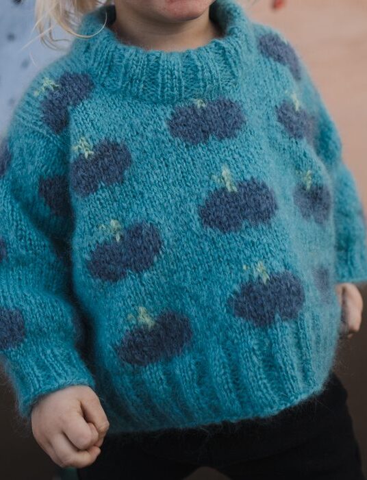 Fruity sweater knitting pattern