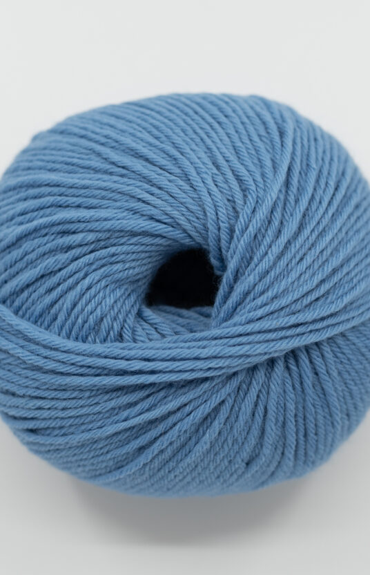 blue merino wool