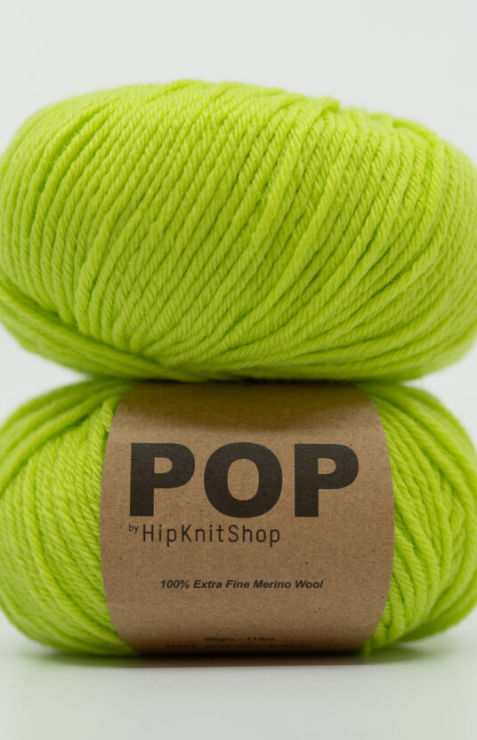 171848-Kiwi-green - HipKnitShop neongreen merino yarn