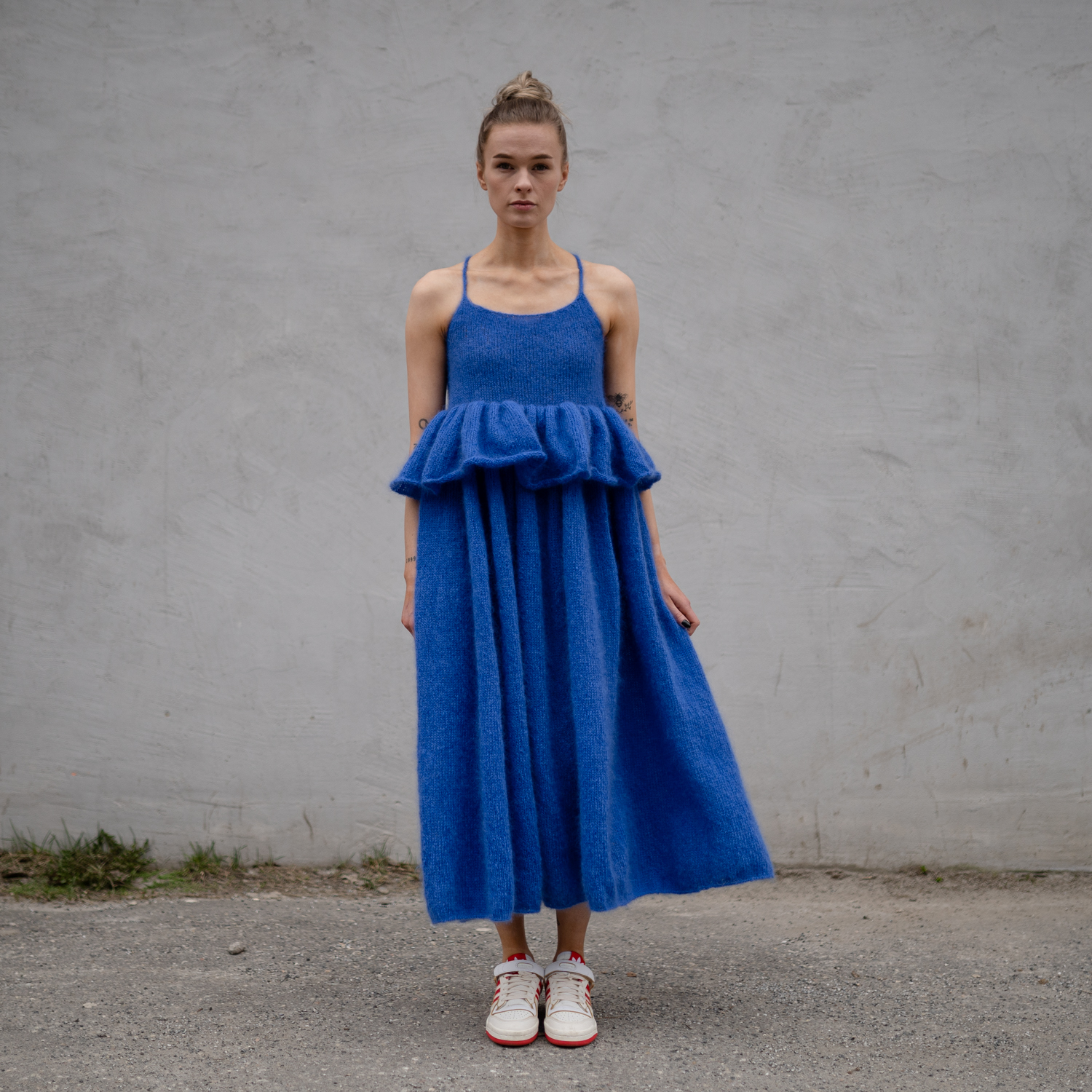 172516-Milla-Tulle-Dress-Kit - HipKnitShop Tulle dress knitting pattern
