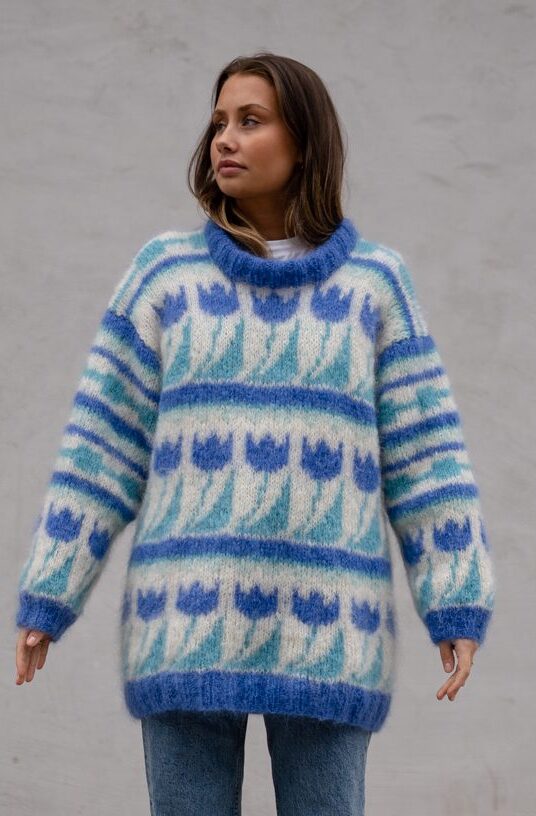 80s sweater knitting pattern women