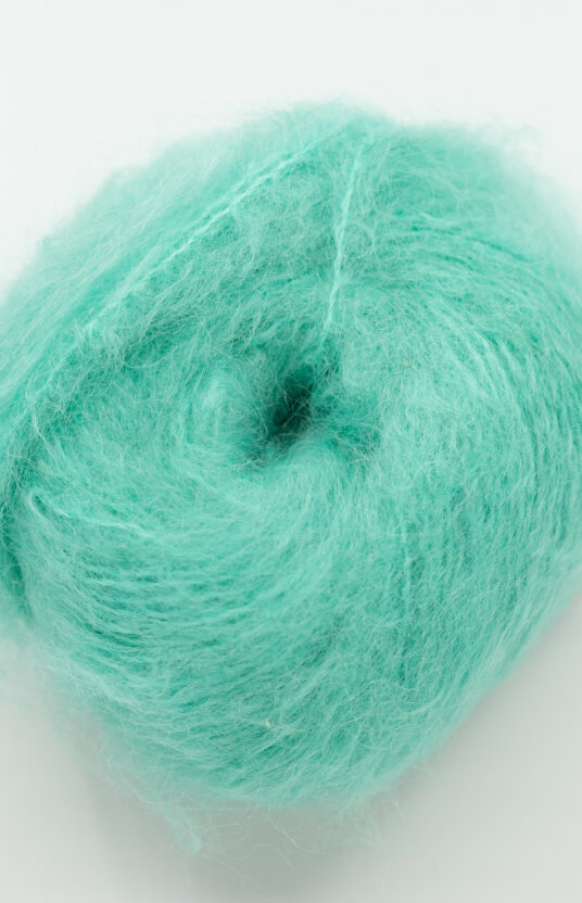 Brightly colored mohair yarn -2