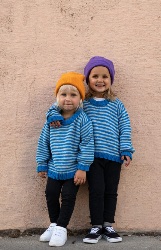 Knitting pattern sweater cotton child