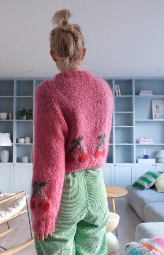 cherry sweater knitting pattern