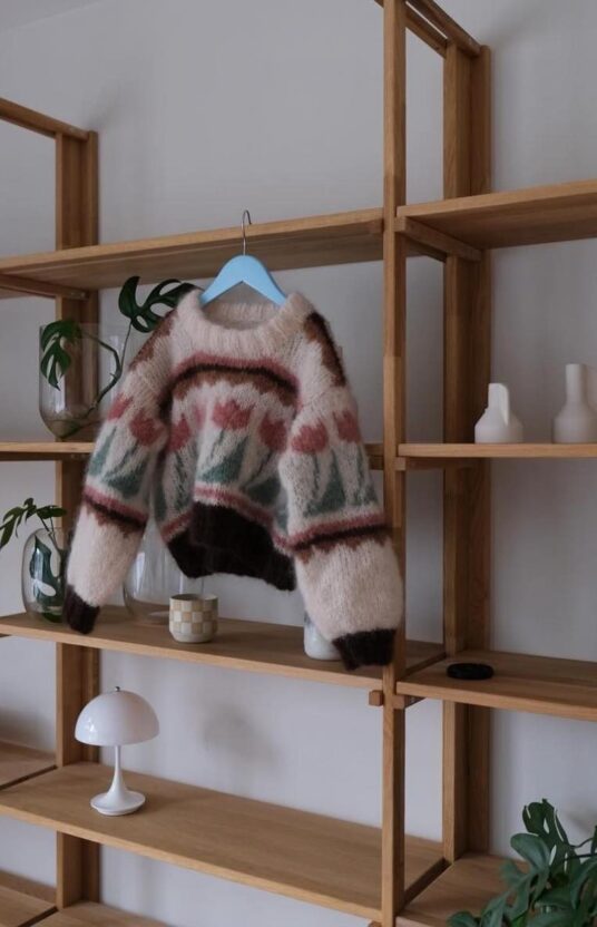 80s sweater knitting pattern