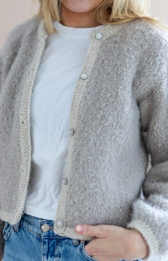 Knitted cardigan beautiful pattern