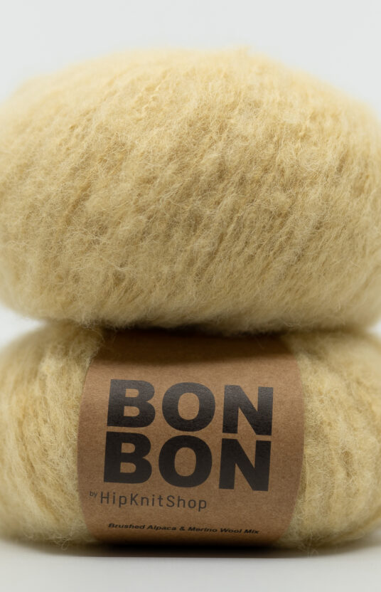 yellow yarn brushed alpaca grain colored yarn