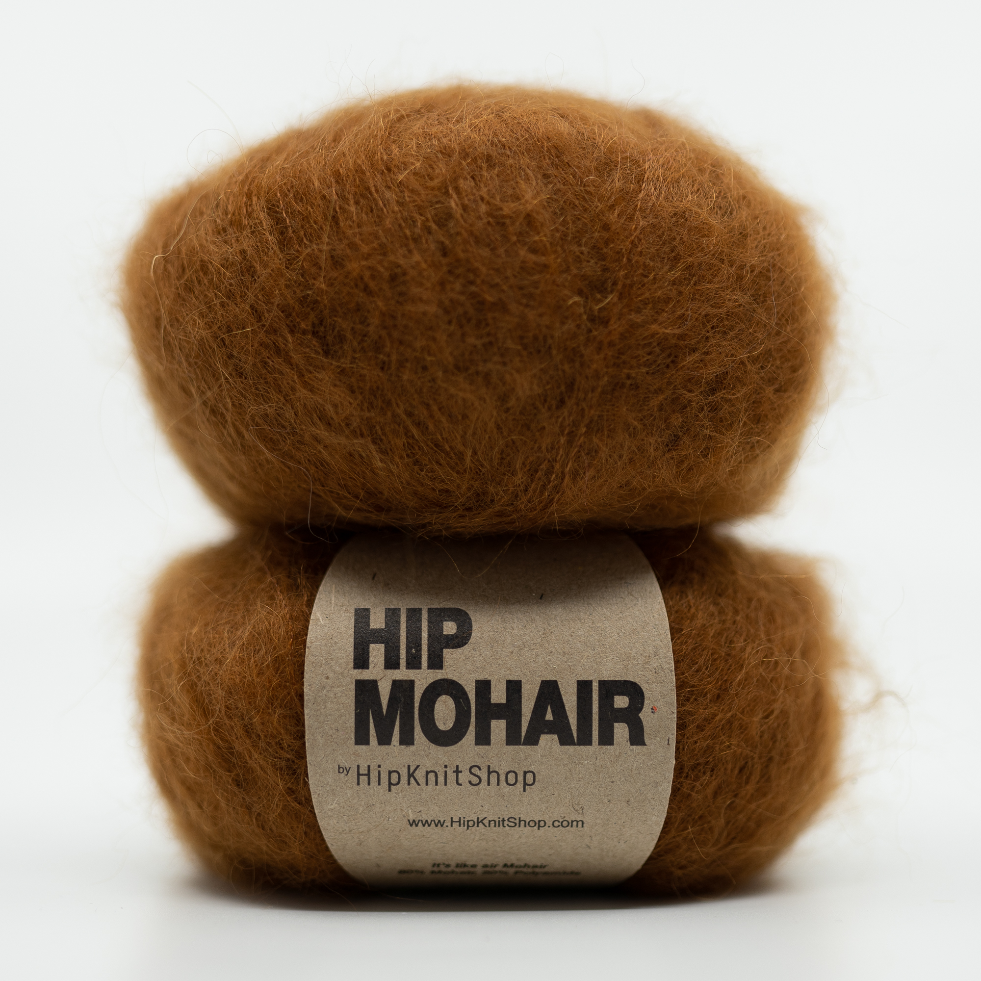 203326 - Chocolate Toffee - HipKnitShop Mohair yarn caramel brown