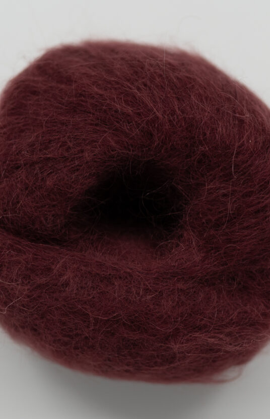 Hip Mohair yarn red
