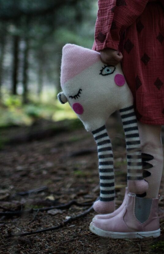 Baby gift / plush toy, Mildred handmade doll