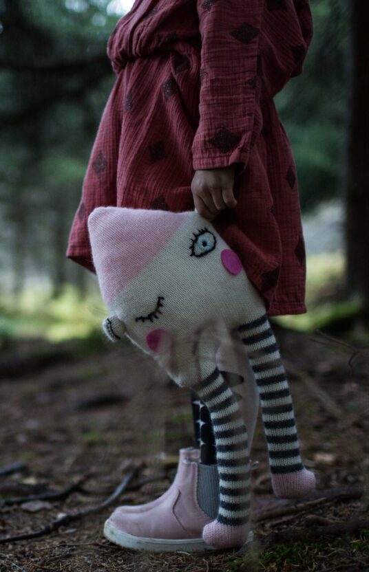 Stuffed animal knitting pattern for kids