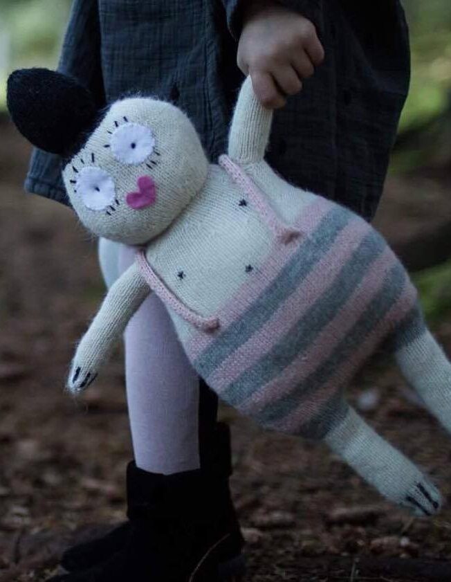 Kosebamse girl - HipKnitShop