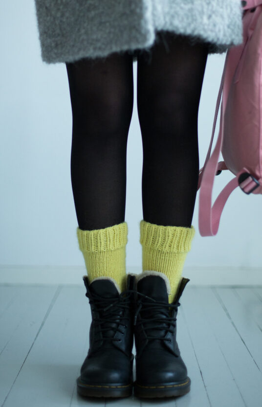 Socks and hip wool cheer sweater-2
