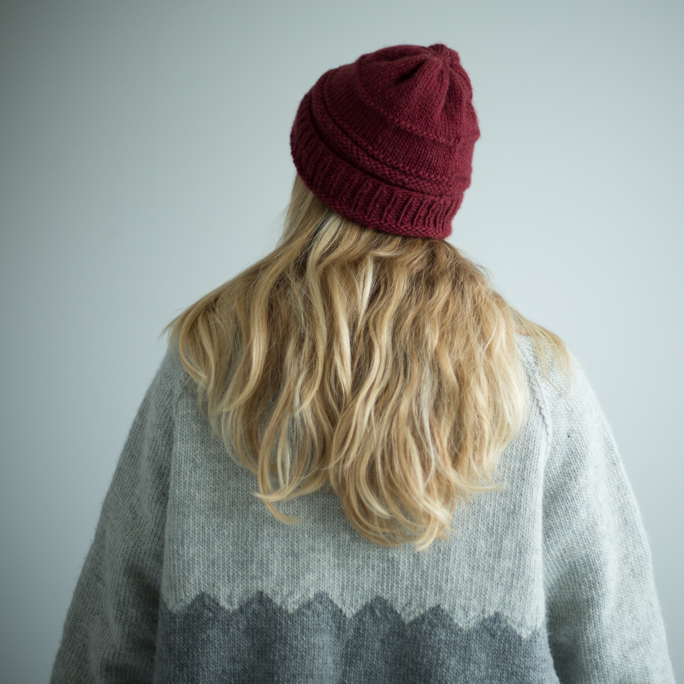 25644-Granny-lue-kit - HipKnitShop Knitting pattern for a beanie hat