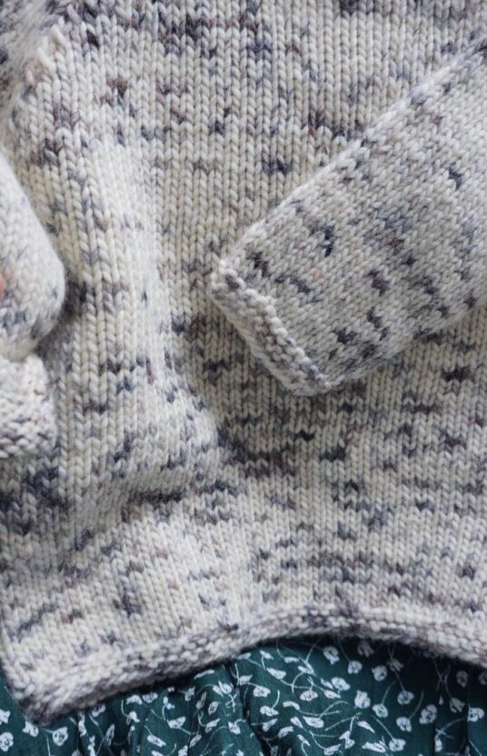 simple knit sweater child