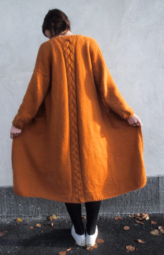 Knitting pattern jacket for women