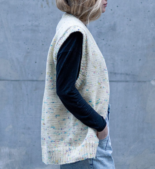 women's knitted vest recipe