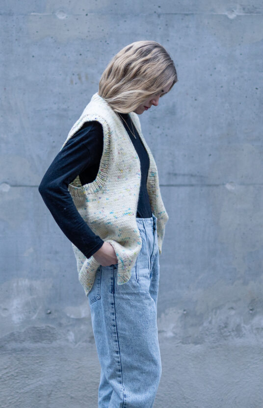 knitting vest recipe