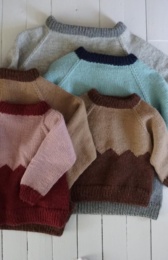 Knitting pattern for the whole family