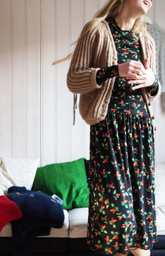 women's knitted jacket pattern