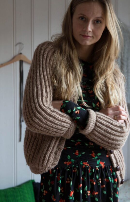 women's knitted jacket pattern