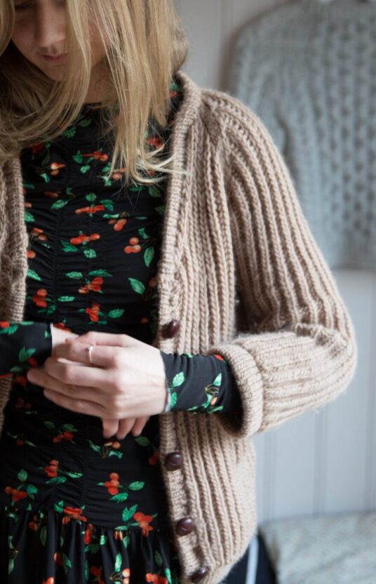 women's knitted jacket pattern