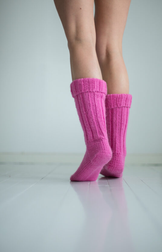 Rocking Ragg long socks knitting kit