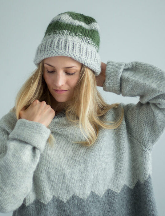 easy hat women knitting pattern