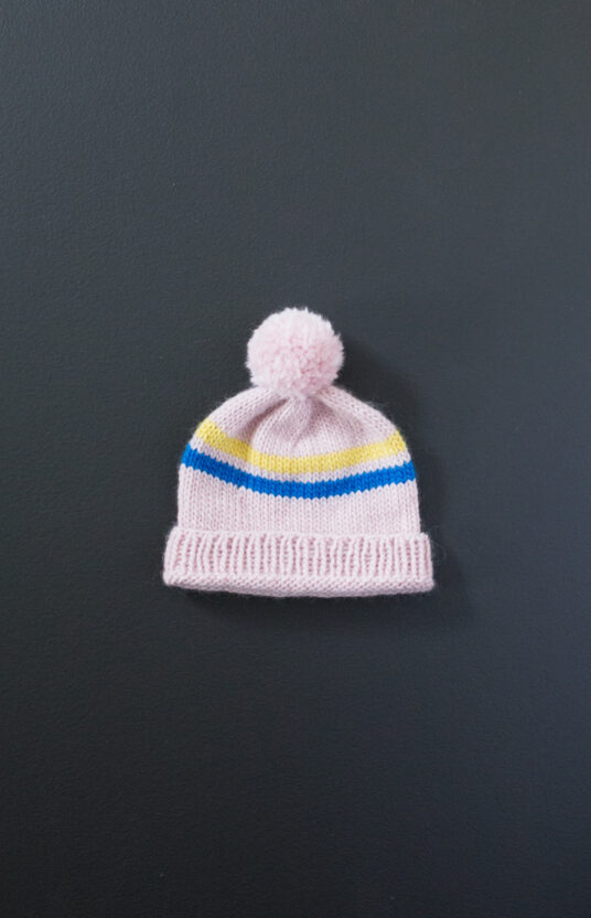 Easy hat knitting pattern