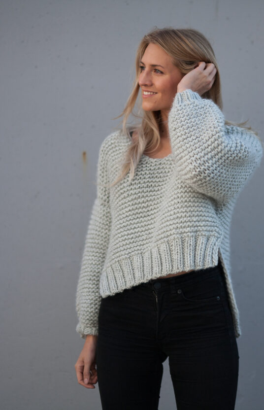 Simple Women's Sweater Pattern