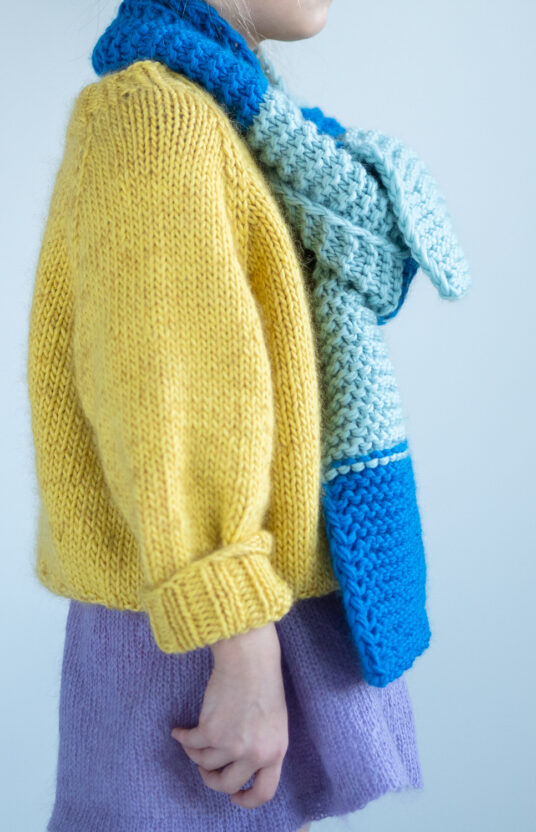 Beginner Scarf Knitting Pattern