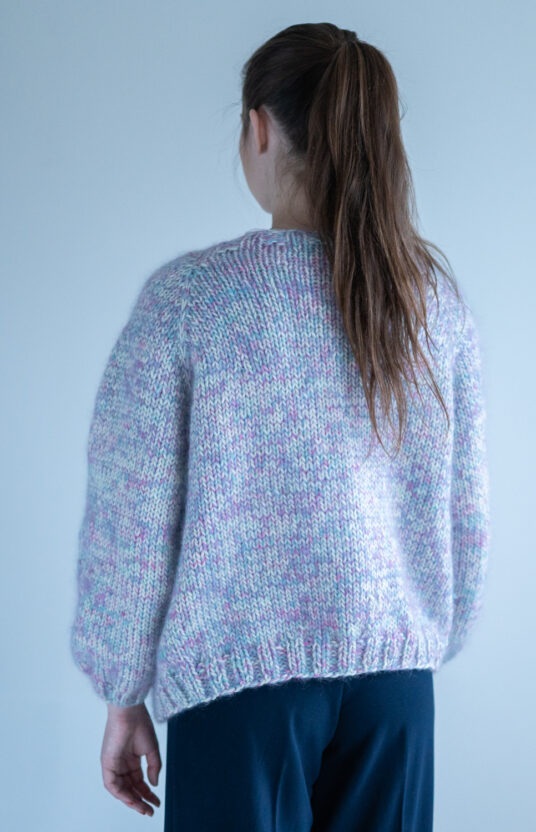 KNITTED JACKET PATTERN FOR WOMEN