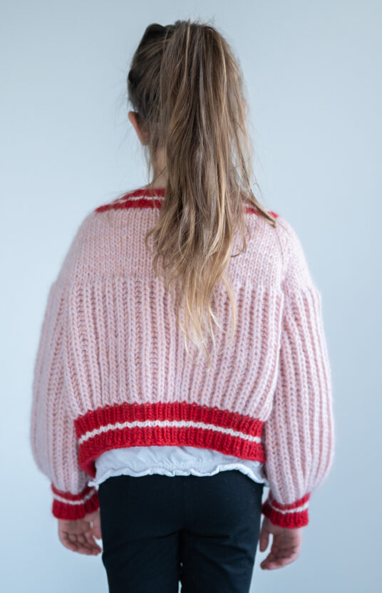 Kids Cardigan Knitting Pattern