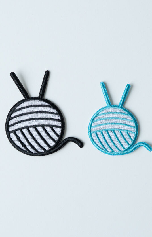 knitting patches